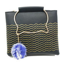 Load image into Gallery viewer, Women&#39;s Indian Sling Bag With Cat Handle Wave Print Design - myStore20202019
