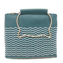 Load image into Gallery viewer, Women&#39;s Indian Sling Bag With Cat Handle Wave Print Design - myStore20202019
