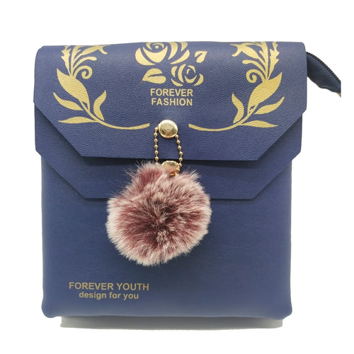 Women's Indian Sling Bag With Double Flap Rose Print Design - myStore20202019