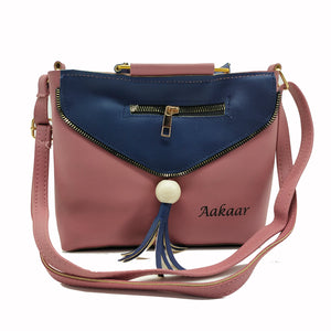 Women's Indian Sling Bag With Flap Chain Jhumka Fitting Design - myStore20202019
