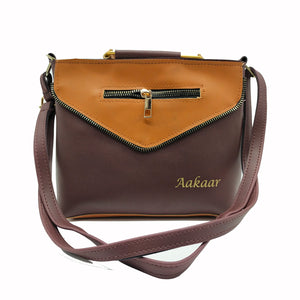 Women's Indian Sling Bag With Flap Chain Jhumka Fitting Design - myStore20202019