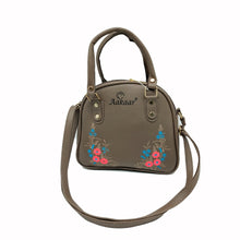 Load image into Gallery viewer, Women&#39;s Indian Sling Bag With Flower Leaf Embroidery Design - myStore20202019
