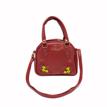 Load image into Gallery viewer, Women&#39;s Indian Sling Bag With Flower Leaf Embroidery Design - myStore20202019
