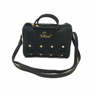 Women's Indian Sling Bag With Flowers Stone Fitting Design - myStore20202019