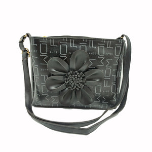 Women's Indian Sling Bag With Front Flower Fitting Design - myStore20202019