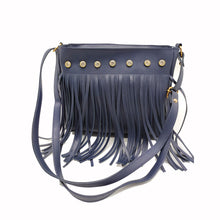 Load image into Gallery viewer, Women&#39;s Indian Sling Bag With Stone Fitting Stripes Cut Design - myStore20202019
