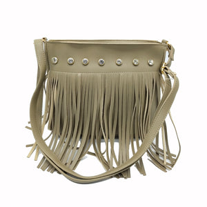 Women's Indian Sling Bag With Stone Fitting Stripes Cut Design - myStore20202019