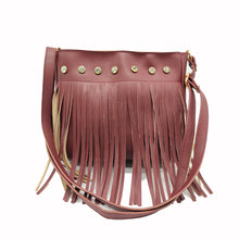 Load image into Gallery viewer, Women&#39;s Indian Sling Bag With Stone Fitting Stripes Cut Design - myStore20202019
