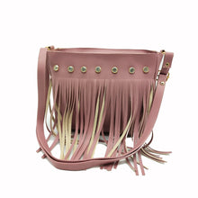 Load image into Gallery viewer, Women&#39;s Indian Sling Bag With Stone Fitting Stripes Cut Design - myStore20202019
