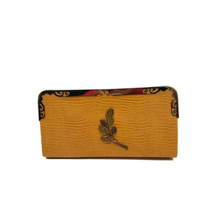Women's Indian Wallet Metal Frame Strip Fitting Design - myStore20202019