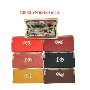 Women's Indian Wallet Metal Frame With Specs Fitting Design - myStore20202019