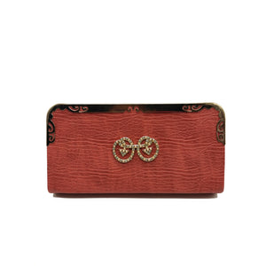 Women's Indian Wallet Metal Frame With Specs Fitting Design - myStore20202019