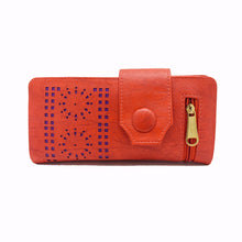 Load image into Gallery viewer, Women&#39;s Indian Wallet With CutWork and Zip in Front - myStore20202019
