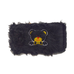 Women's Indian Wallet With Fur Material With Teddy Embroidery - myStore20202019