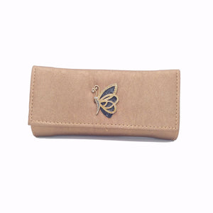 Women's Indian Wallet With Material With Butterfly Fitting Design - myStore20202019