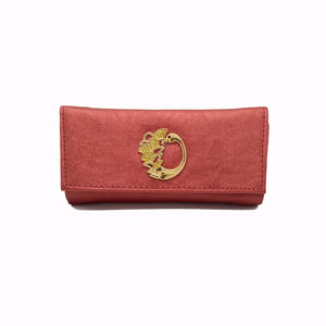 Women's Indian Wallet With Material With Peacock Fitting Design - myStore20202019