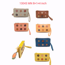 Load image into Gallery viewer, Women&#39;s Indian Wallet With Six Stone Flower in Front - myStore20202019
