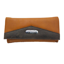 Load image into Gallery viewer, Women&#39;s Indian Wallet With Two Colour Flap Design - myStore20202019
