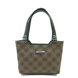 Women's Mini Handbag HT Print Material With Aakaar Fitting on Front - myStore20202019