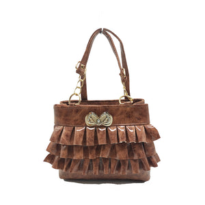 Women's Mini Handbag Jelly Material With Crown Fitting on Front - myStore20202019