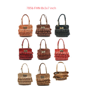 Women's Mini Handbag Jelly Material With Crown Fitting on Front - myStore20202019