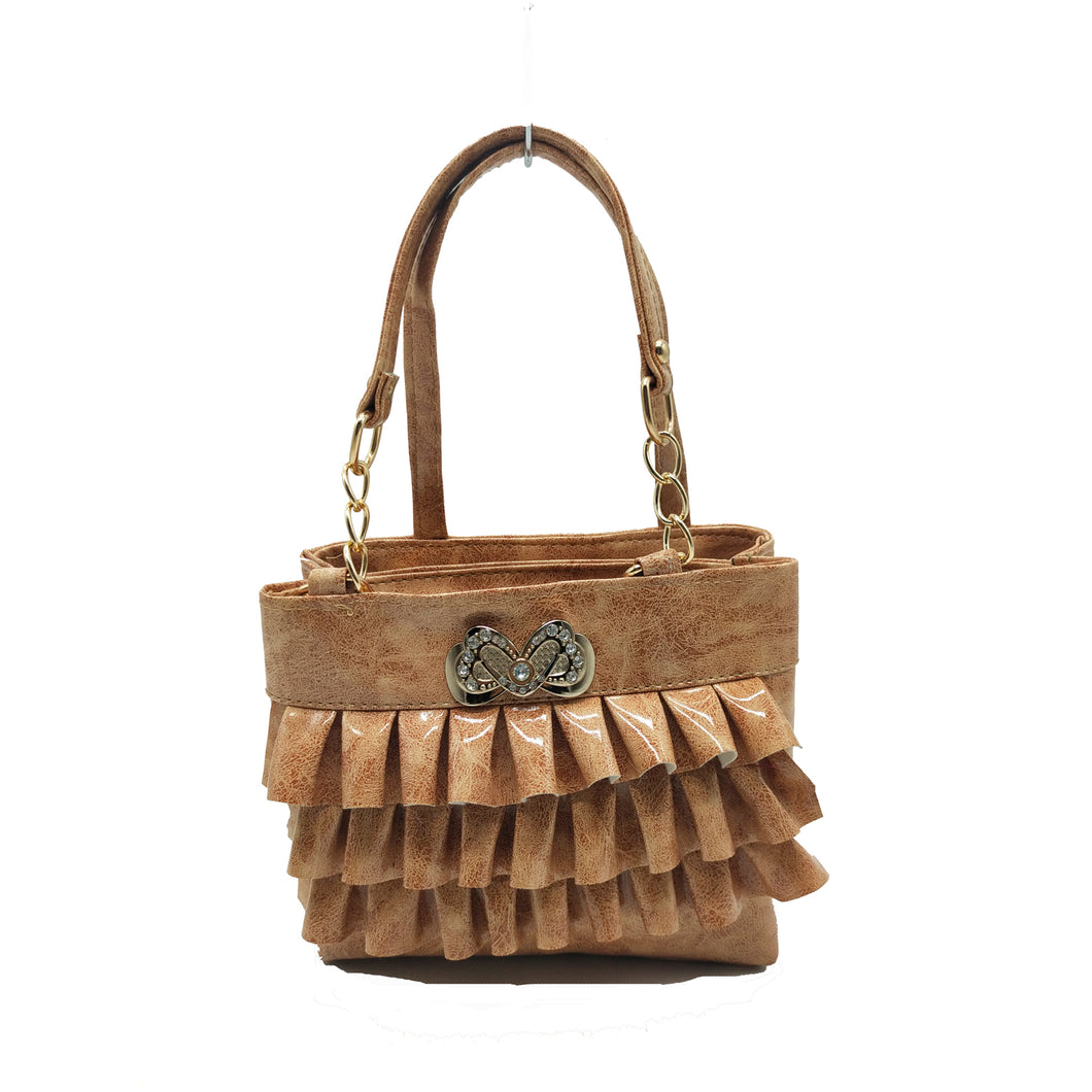 Women's Mini Handbag Jelly Material With Crown Fitting on Front - myStore20202019