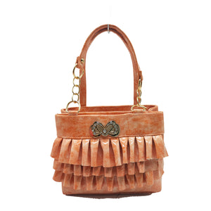 Women's Mini Handbag Jelly Material With Crown Fitting on Front - myStore20202019