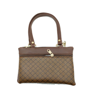 Women's Mini Handbag With Checks Print Design - myStore20202019