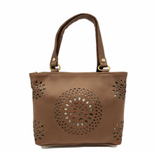 Load image into Gallery viewer, Women&#39;s Mini Handbag With Circle CutWork Design - myStore20202019

