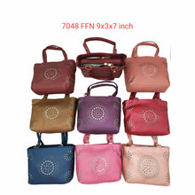 Load image into Gallery viewer, Women&#39;s Mini Handbag With Circle CutWork Design - myStore20202019
