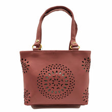 Load image into Gallery viewer, Women&#39;s Mini Handbag With Circle CutWork Design - myStore20202019
