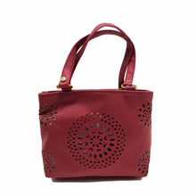 Load image into Gallery viewer, Women&#39;s Mini Handbag With Circle CutWork Design - myStore20202019
