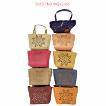 Load image into Gallery viewer, Women&#39;s Mini Handbag With Flower Cutwork Design - myStore20202019
