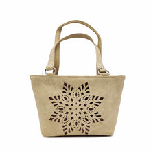 Load image into Gallery viewer, Women&#39;s Mini Handbag With Flower Cutwork Design - myStore20202019
