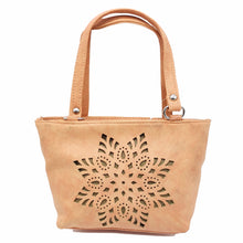 Load image into Gallery viewer, Women&#39;s Mini Handbag With Flower Cutwork Design - myStore20202019
