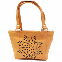 Load image into Gallery viewer, Women&#39;s Mini Handbag With Flower Cutwork Design - myStore20202019
