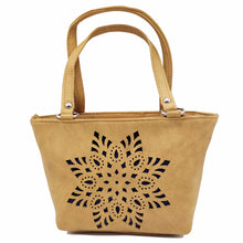 Load image into Gallery viewer, Women&#39;s Mini Handbag With Flower Cutwork Design - myStore20202019
