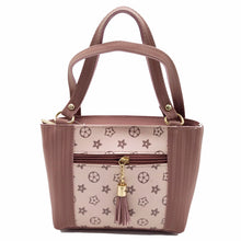 Load image into Gallery viewer, Women&#39;s Mini Handbag With Flower Print Jhumka Design - myStore20202019
