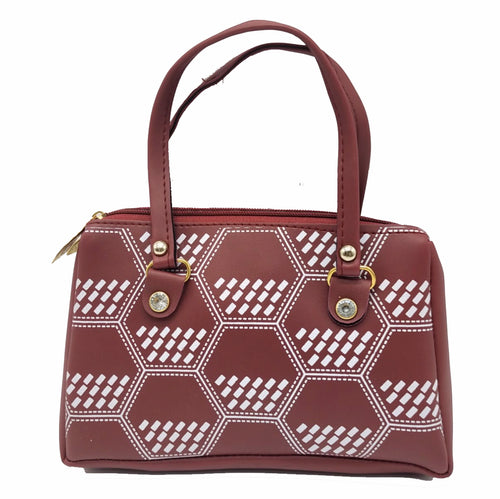 Women's Mini Handbag With Foot Ball Print - myStore20202019