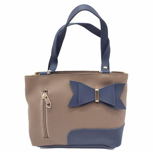Women's Mini Handbag With Front Chain Bow Fitting Design - myStore20202019