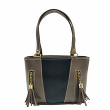 Load image into Gallery viewer, Women&#39;s Mini Handbag With Front Two Zip Jhumka Design - myStore20202019
