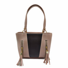 Load image into Gallery viewer, Women&#39;s Mini Handbag With Front Two Zip Jhumka Design - myStore20202019
