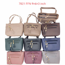 Load image into Gallery viewer, Women&#39;s Mini Handbag With Front Two Zip Jhumka Hanging Design - myStore20202019
