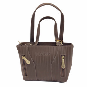 Women's Mini Handbag With Front Two Zip Design - myStore20202019