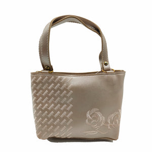 Women's Mini Handbag With Rose Embroidery Design - myStore20202019