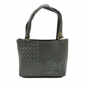 Women's Mini Handbag With Rose Embroidery Design - myStore20202019