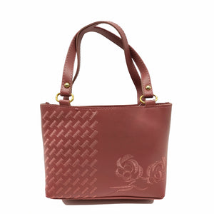 Women's Mini Handbag With Rose Embroidery Design - myStore20202019
