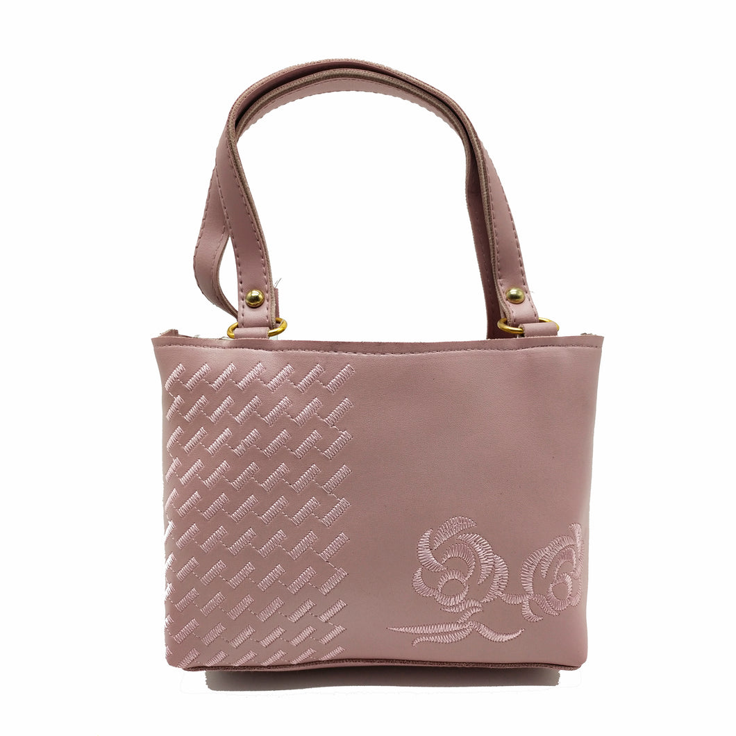 Women's Mini Handbag With Rose Embroidery Design - myStore20202019