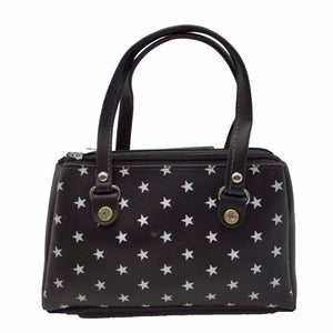 Women's Mini Handbag With Star Print Design - myStore20202019