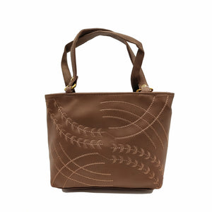 Women's Mini Handbag With Strip Web Embroidery Design - myStore20202019